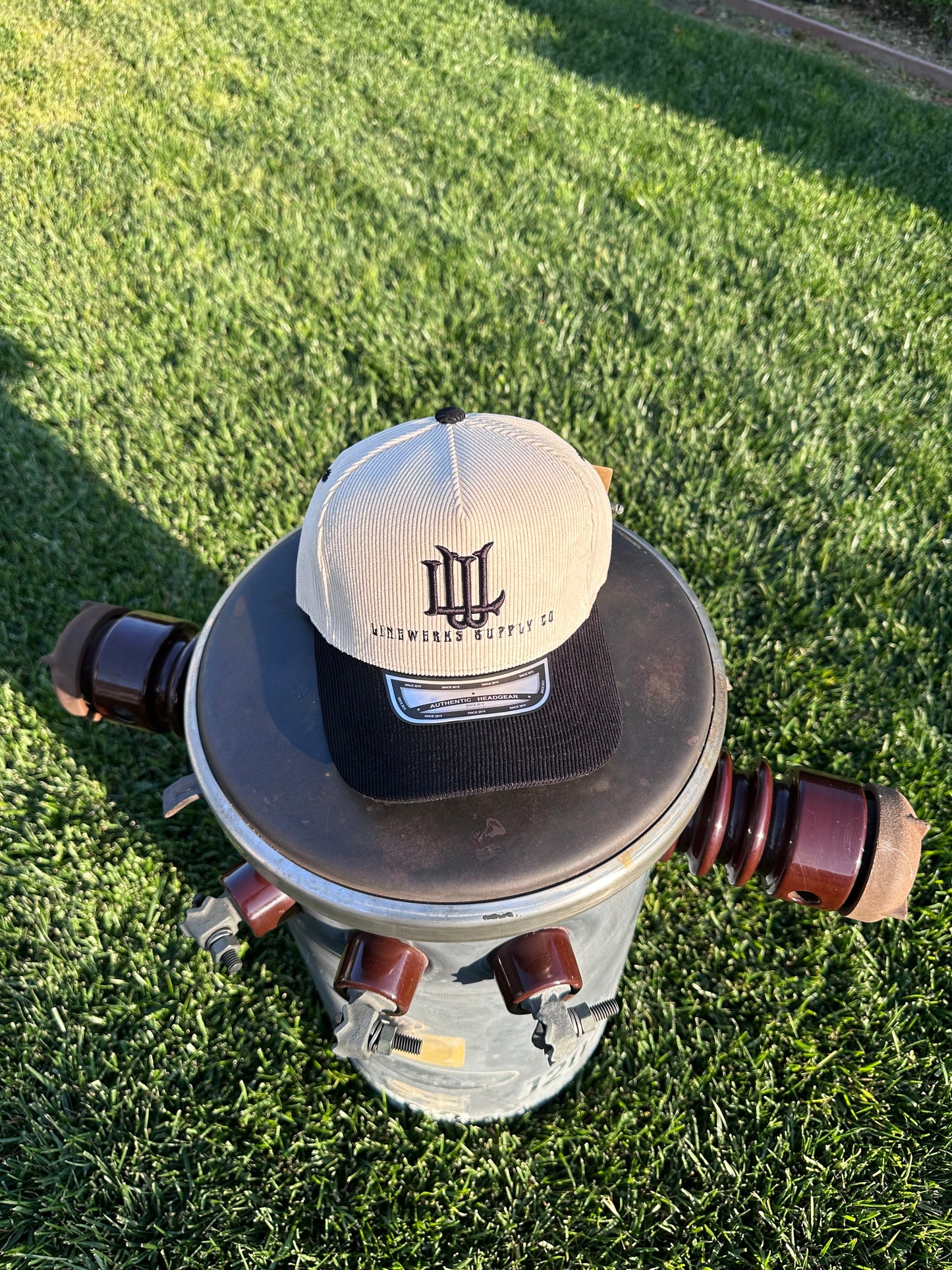 Corduroy LW Monogram Snapback