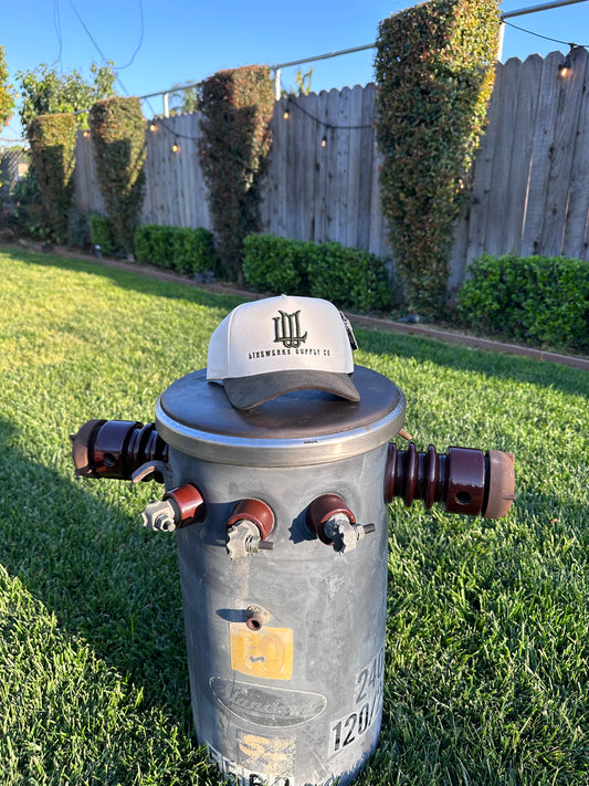 Olive Green Snapback LW Monogram