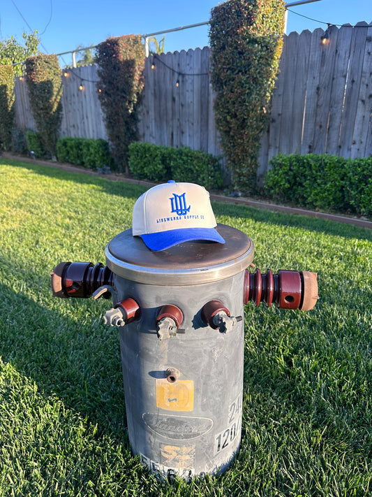 Blue Snapback LW Monogram